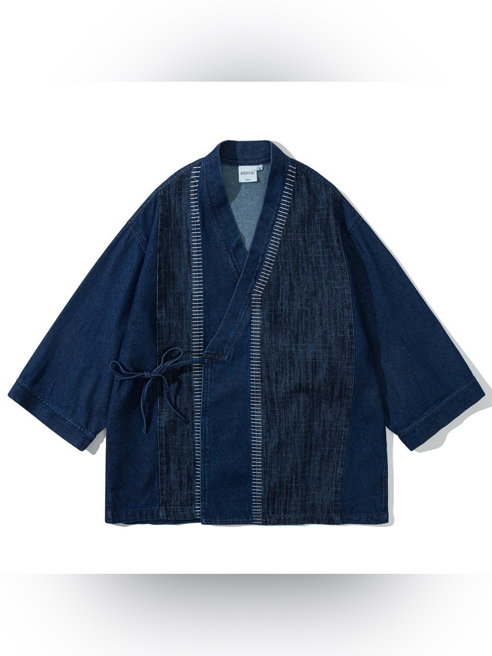 Oromen Bsapa Amekaji Kimono Jacket size medium denim